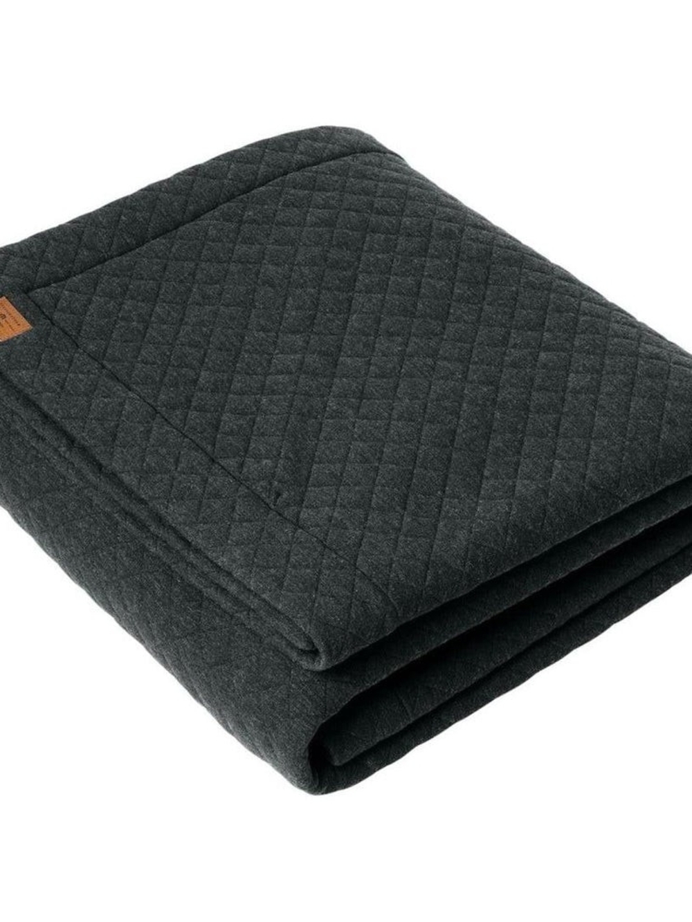 Travis Mathew Dark Grey Heather Diamond Quilt Blanket